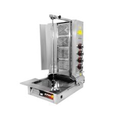 ALPİNA 4 RADYAN ALTTAN MOTORLU DÖNER OCAĞI CE BELGELİ