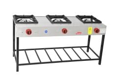 Himaksan 3 lü Profil Ayaklı Lokanta Ocağı