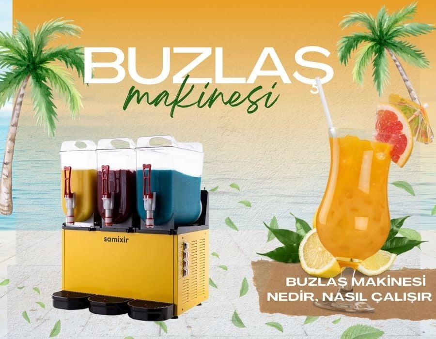 Buzlaş (Slush) Makinesi Nedir, Nasıl Çalışır?