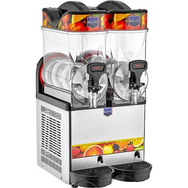 İkili Slush (Buzlaş) Makinesi 12+12 lt